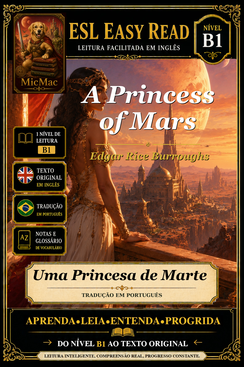 Capa de Uma Princesa de Marte