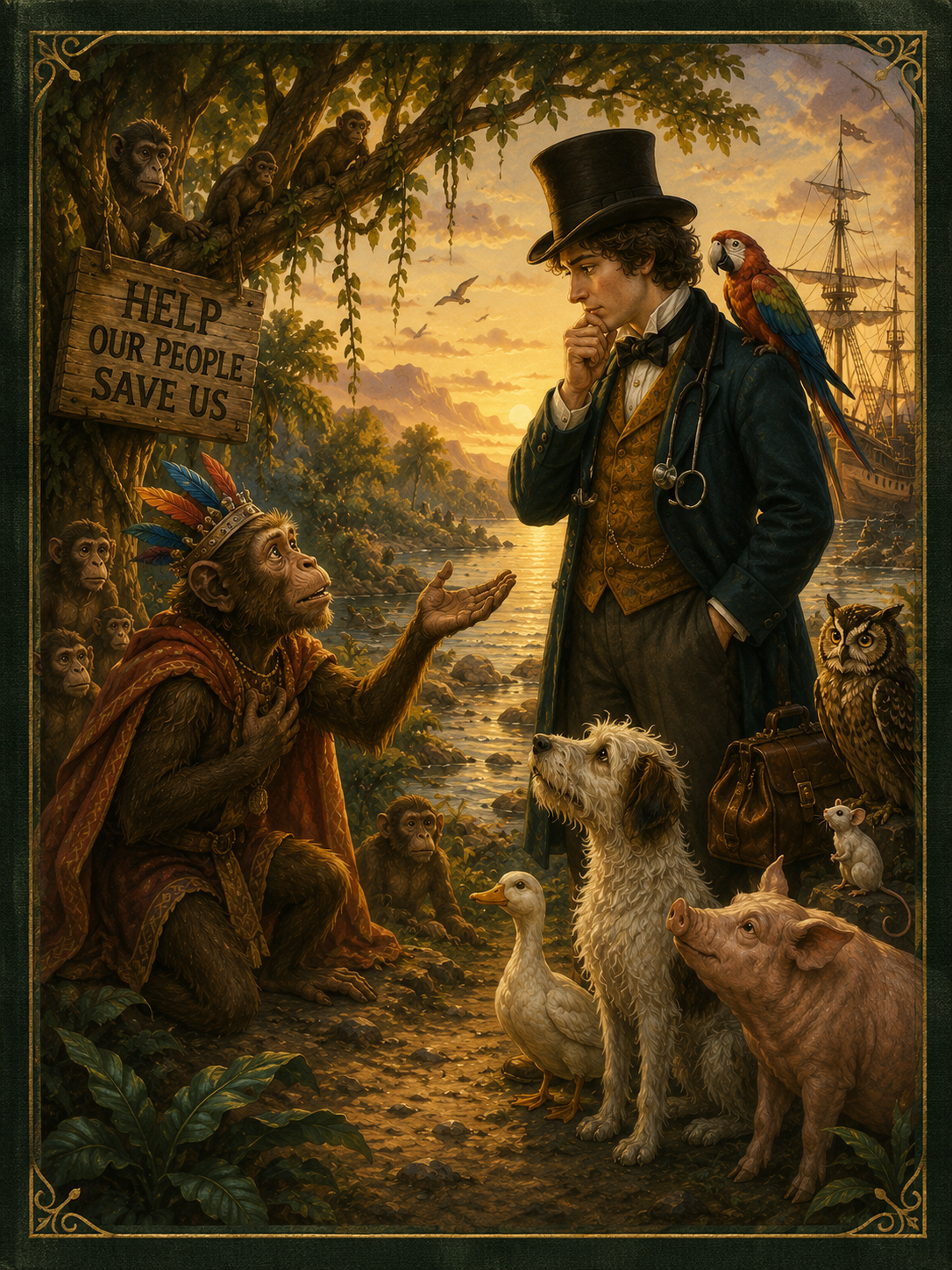 Imagem de The Story of Doctor Dolittle
