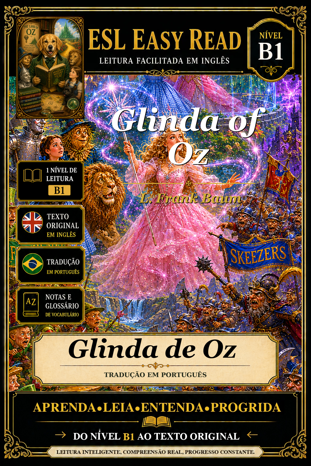 Capa de Glinda de Oz