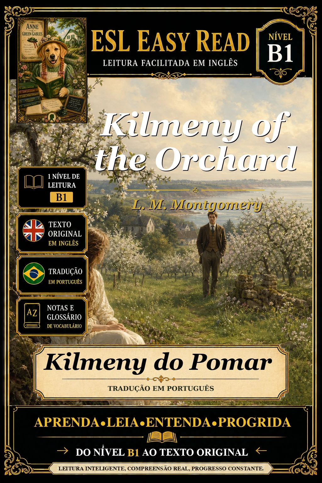 Capa do e-book Kilmeny of the Orchard, de L. M. Montgomery