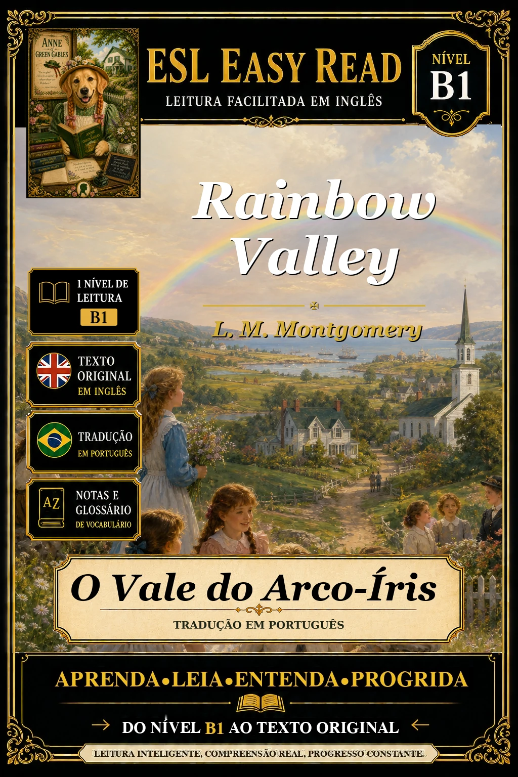 Capa do e-book Rainbow Valley, de L. M. Montgomery