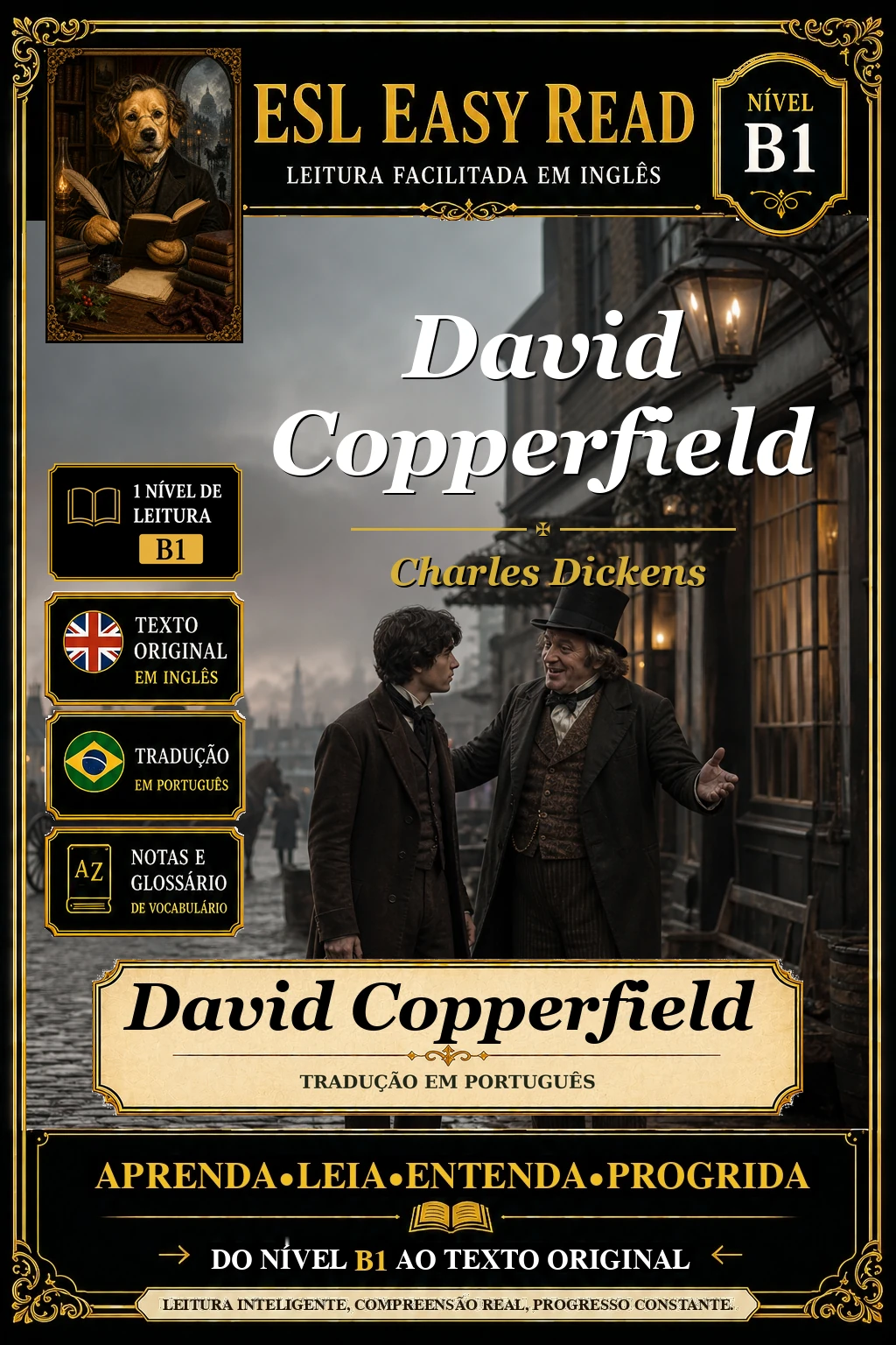 Capa de David Copperfield, de Charles Dickens