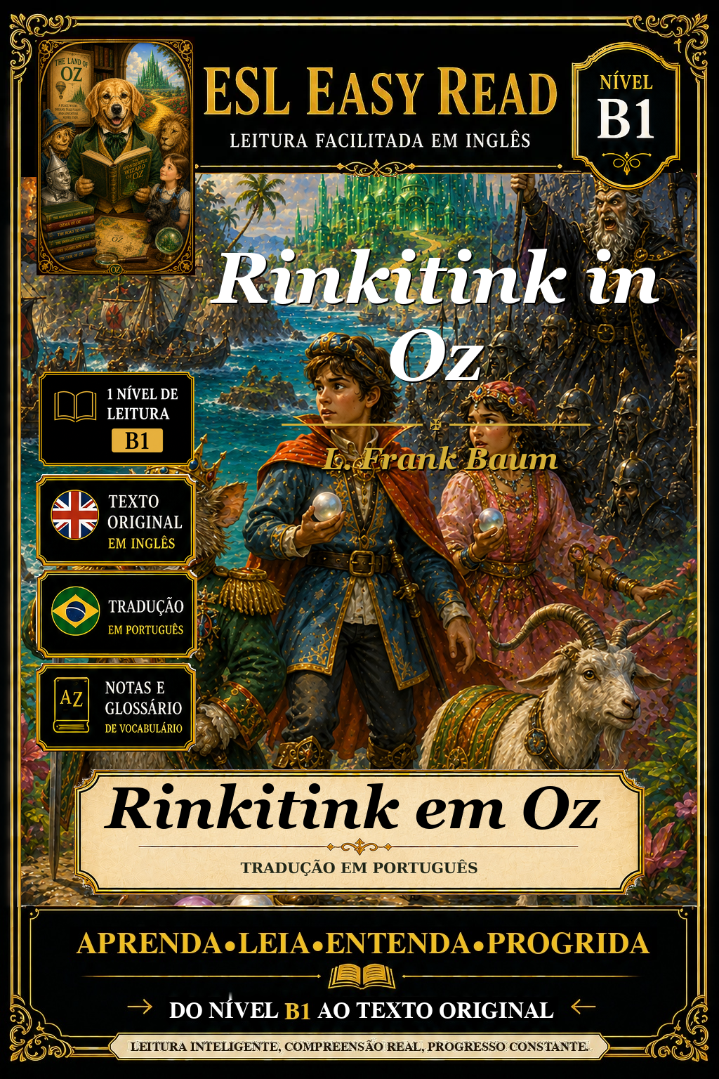 Capa de Rinkitink em Oz