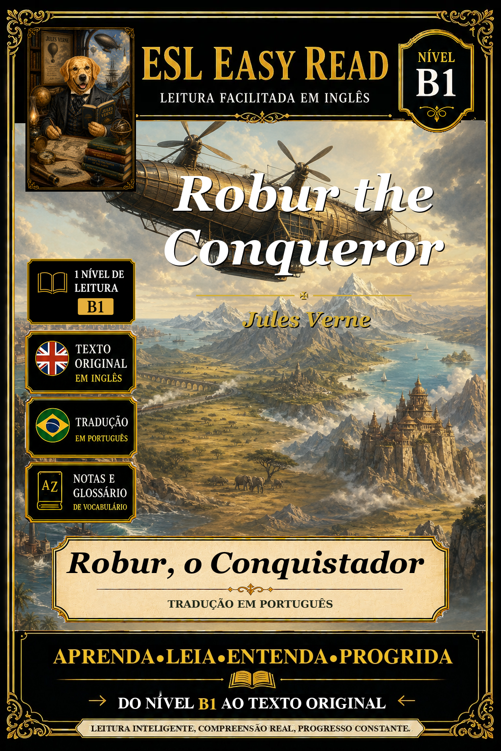 Capa de Robur, o Conquistador