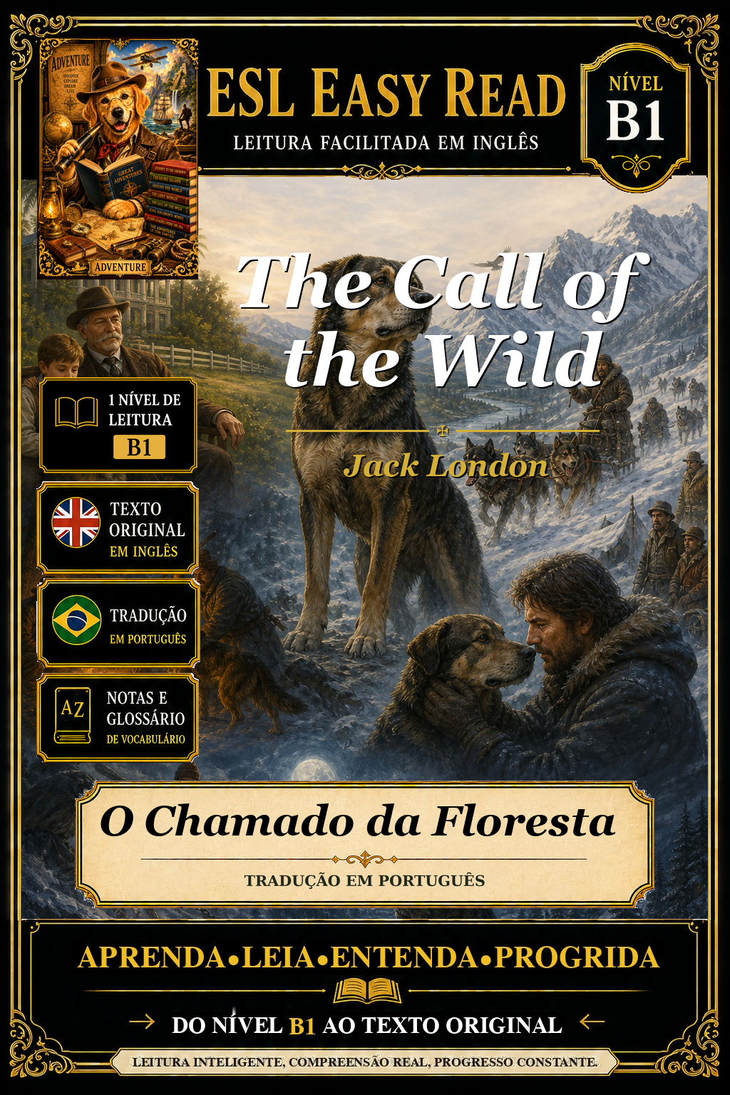 Capa de O Chamado da Floresta