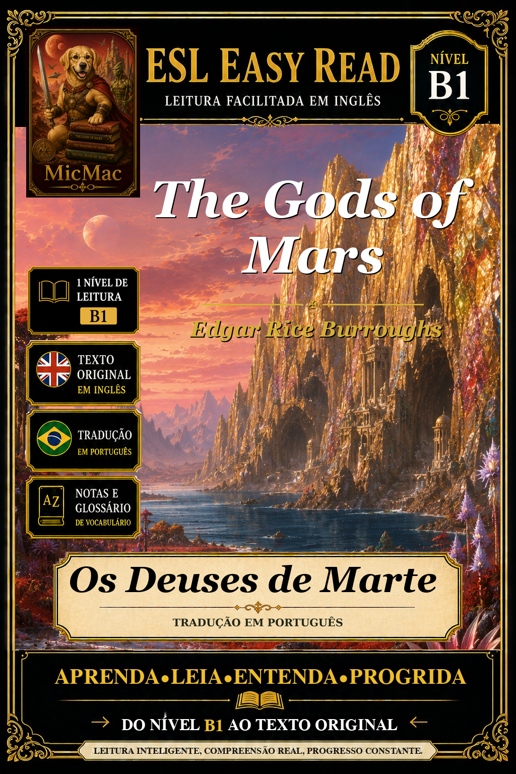 Capa de Os Deuses de Marte