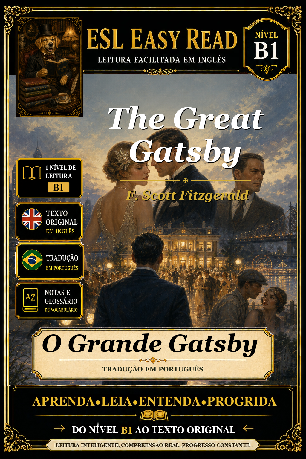 Capa de O Grande Gatsby