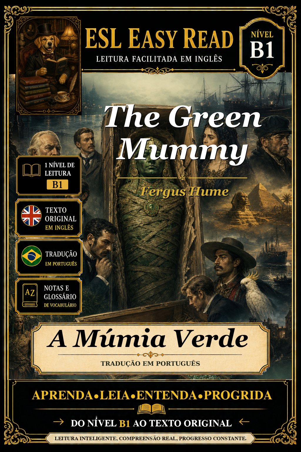 Capa de A Múmia Verde