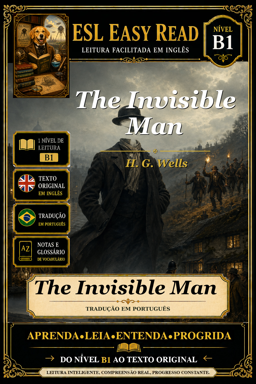 Capa de The Invisible Man
