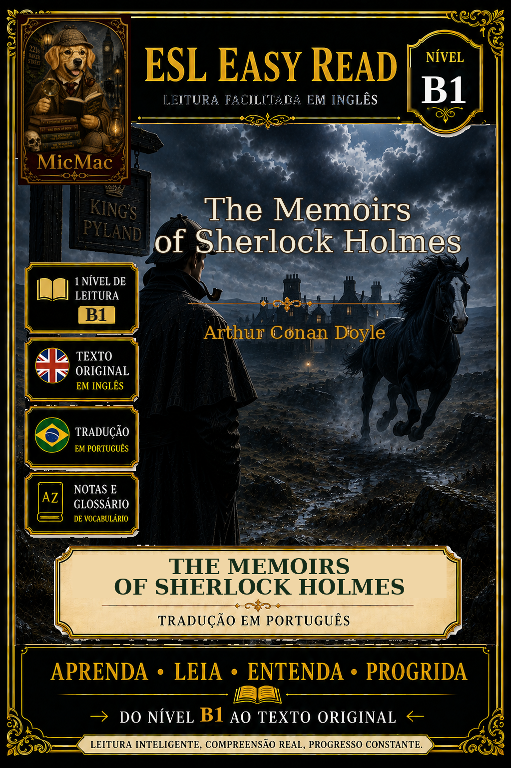 Capa de The Memoirs of Sherlock Holmes