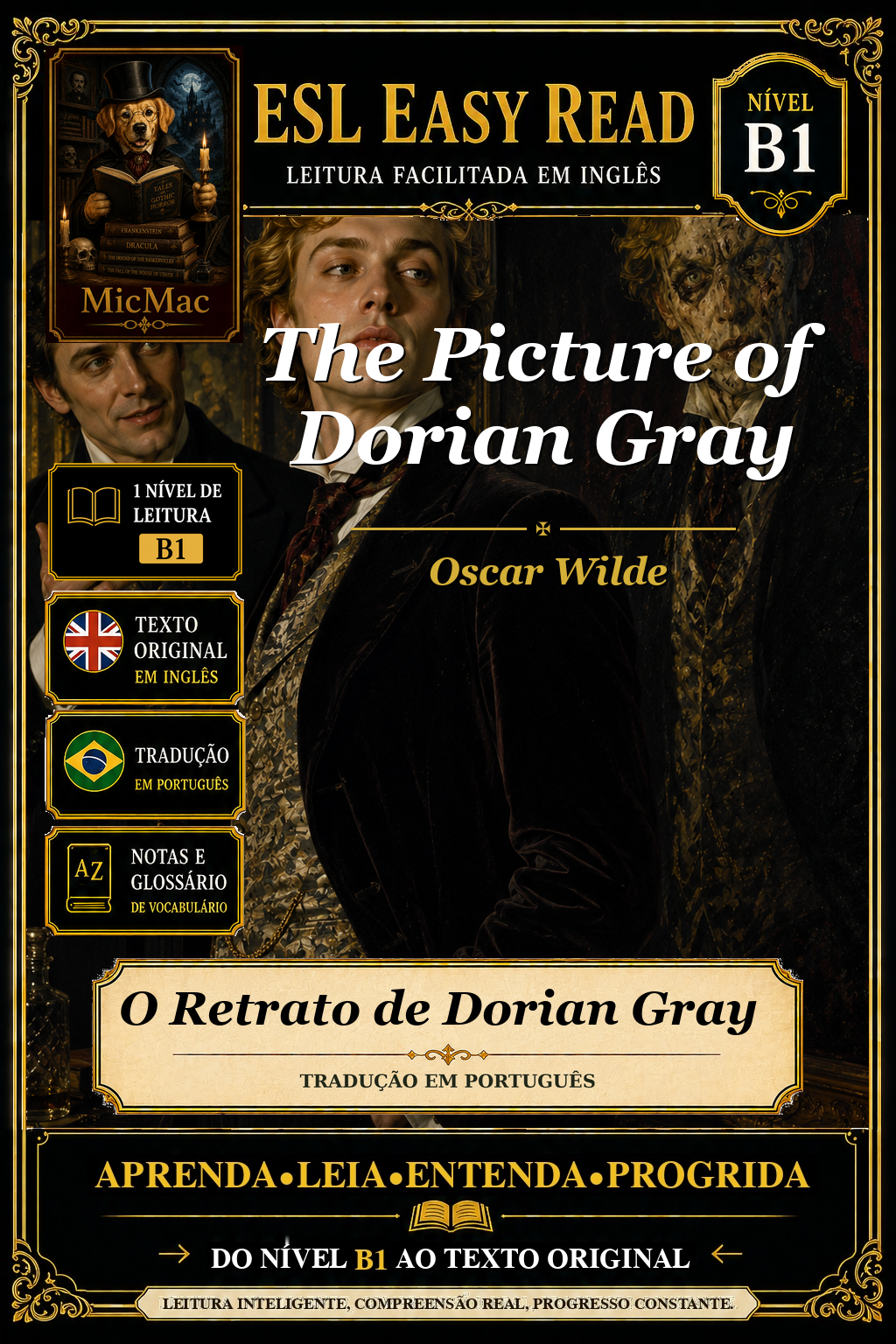Capa de O Retrato de Dorian Gray