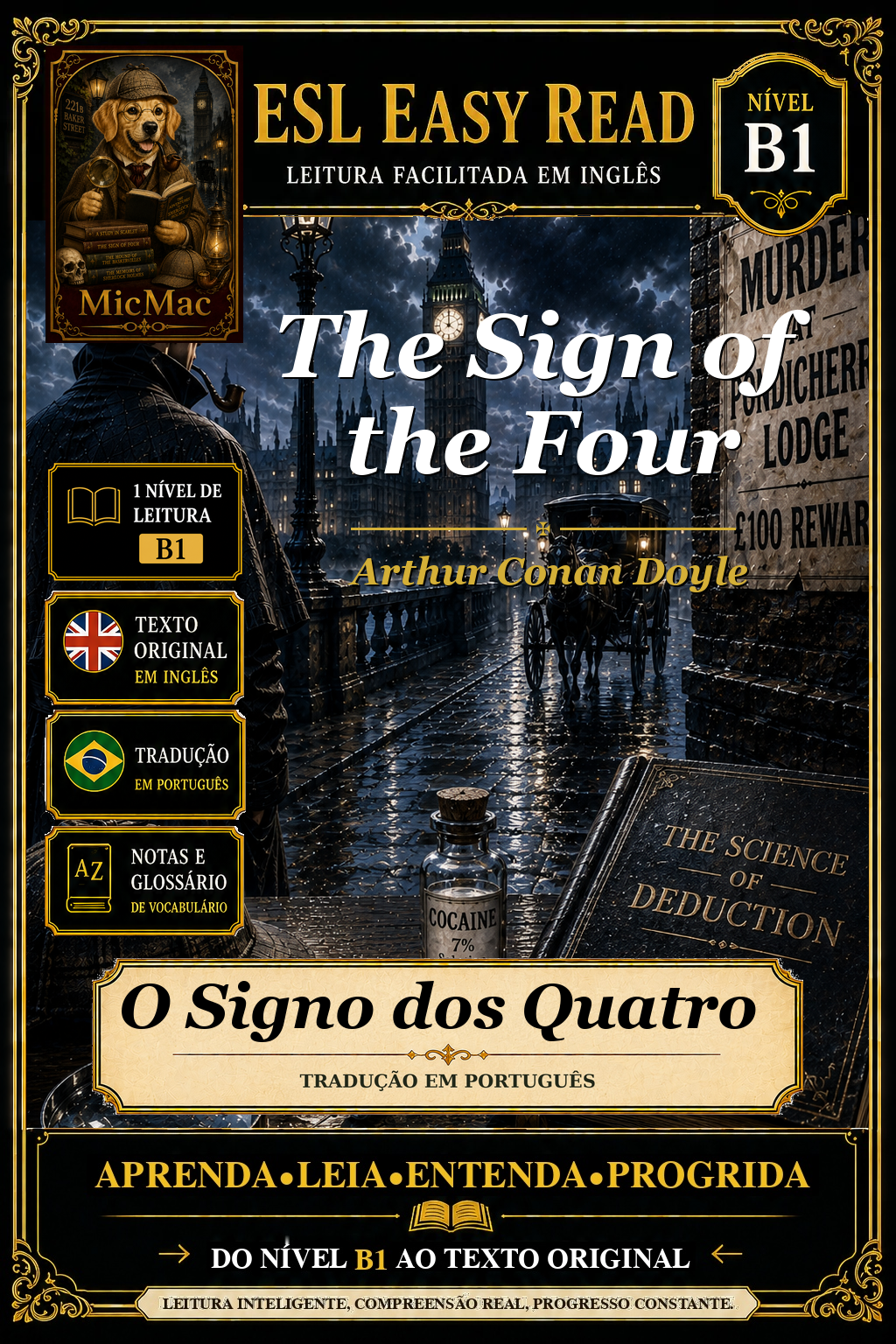 Capa de O Signo dos Quatro