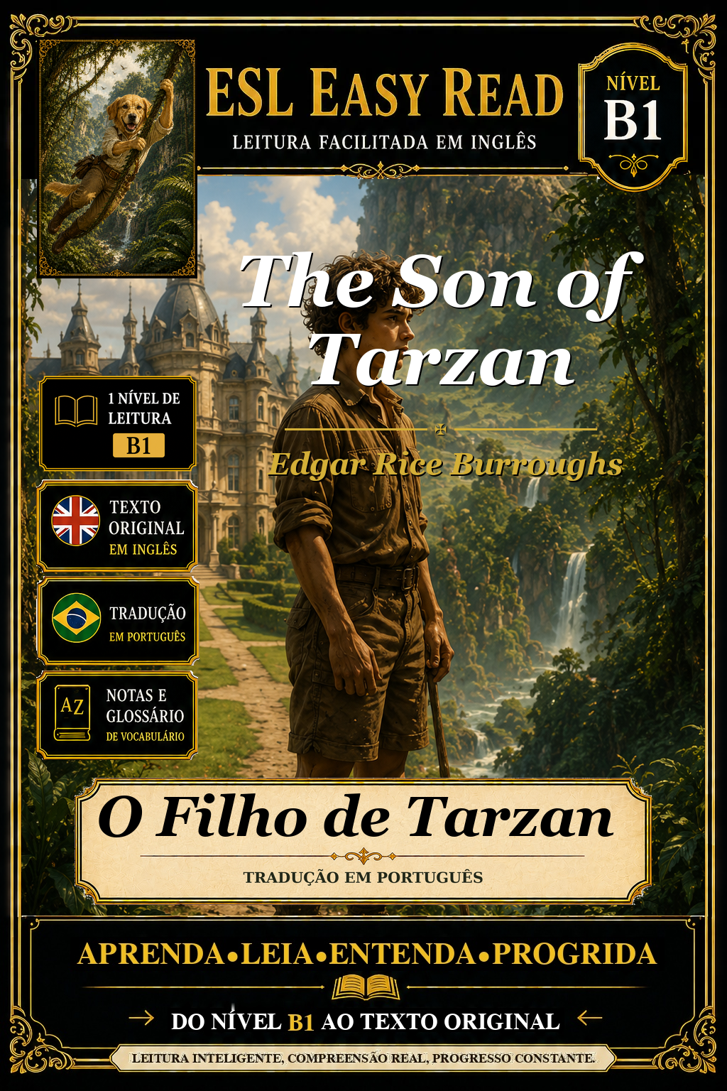Capa de O Filho de Tarzan