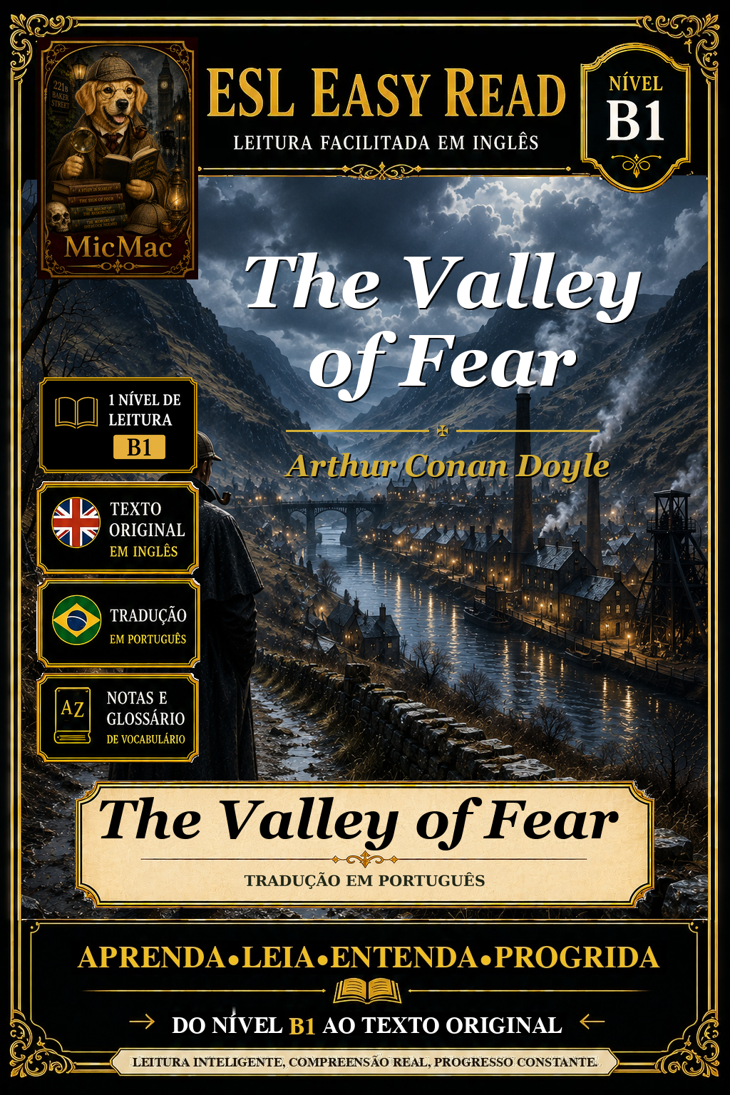Capa de The Valley of Fear